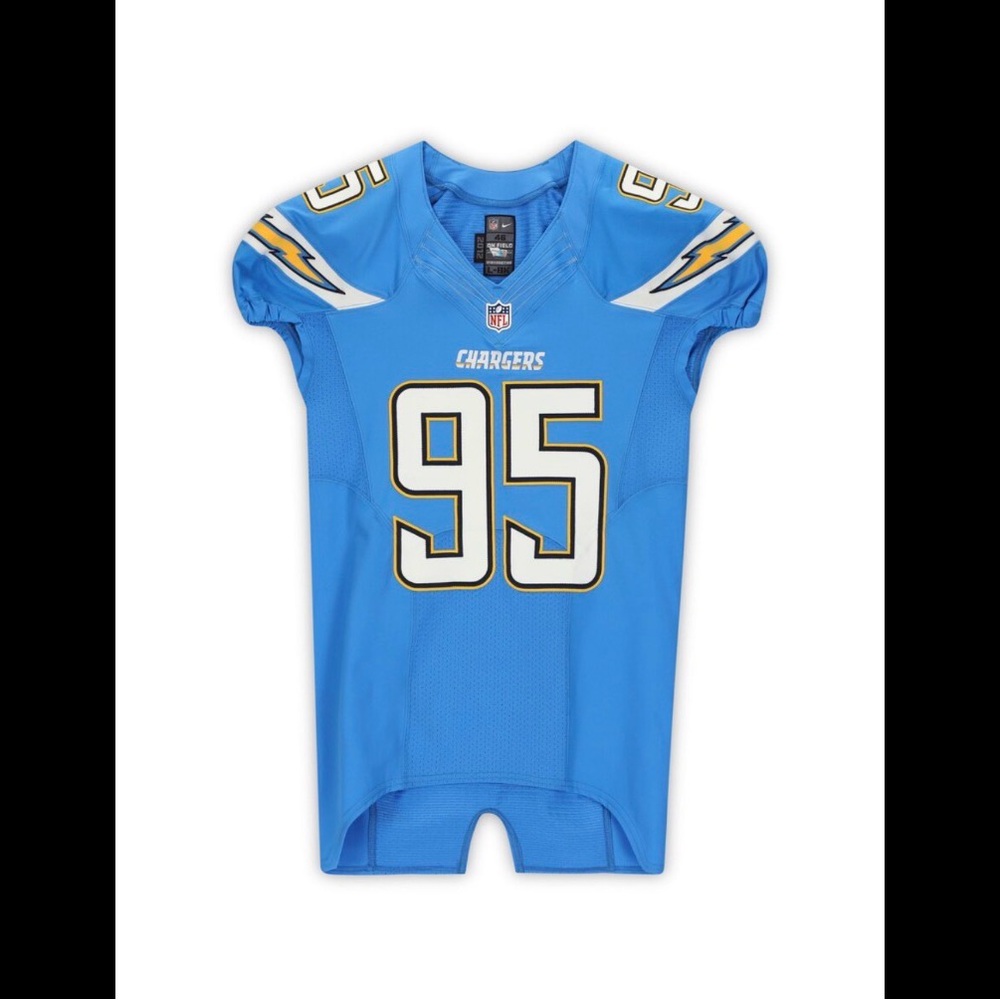 Shawn Phillips San Diego Chargers Nike Elite Jersey - Powder Blue